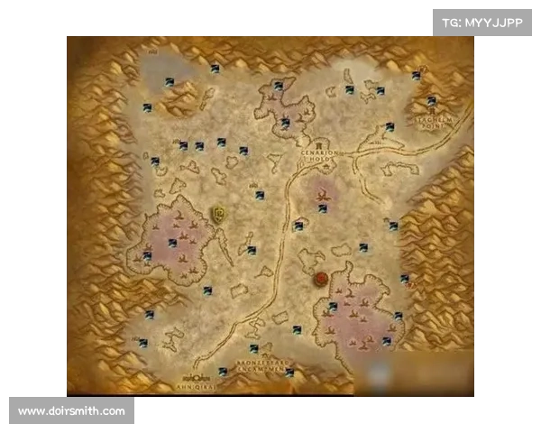 魔兽世界怀旧服：地图图标中心移动，探索更广阔的世界